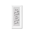 Picture of Put Into  Words _GroupedProduct_Panel_Portrait_Framed_Matted_
