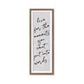 Picture of Put Into  Words _GroupedProduct_Panel_Portrait_Framed_Matted_