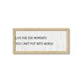 Picture of Live For The Moments _GroupedProduct_Panel_Landscape_Framed_Matted_