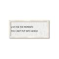Picture of Live For The Moments _GroupedProduct_Panel_Landscape_Framed_Matted_