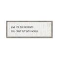 Picture of Live For The Moments _GroupedProduct_Panel_Landscape_Framed_Matted_