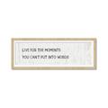 Picture of Live For The Moments _GroupedProduct_Panel_Landscape_Framed_Matted_