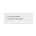 Picture of Live For The Moments _GroupedProduct_Panel_Landscape_Framed_Matted_