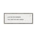 Picture of Live For The Moments _GroupedProduct_Panel_Landscape_Framed_Matted_