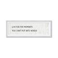 Picture of Live For The Moments _GroupedProduct_Panel_Landscape_Framed_Matted_