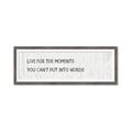 Picture of Live For The Moments _GroupedProduct_Panel_Landscape_Framed_Matted_