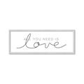 Picture of All You Need Is Love I _GroupedProduct_Panel_Landscape_Framed_Matted_