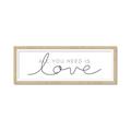 Picture of All You Need Is Love I _GroupedProduct_Panel_Landscape_Framed_Matted_