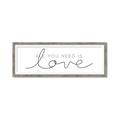 Picture of All You Need Is Love I _GroupedProduct_Panel_Landscape_Framed_Matted_