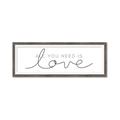 Picture of All You Need Is Love I _GroupedProduct_Panel_Landscape_Framed_Matted_