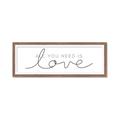 Picture of All You Need Is Love I _GroupedProduct_Panel_Landscape_Framed_Matted_