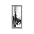 Picture of Black Abstract _GroupedProduct_Panel_Portrait_Framed_Matted_
