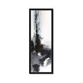 Picture of Black Abstract _GroupedProduct_Panel_Portrait_Framed_Matted_