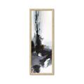 Picture of Black Abstract _GroupedProduct_Panel_Portrait_Framed_Matted_