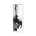 Picture of Black Abstract _GroupedProduct_Panel_Portrait_Framed_Matted_