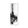 Picture of Black Abstract _GroupedProduct_Panel_Portrait_Framed_Matted_