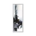 Picture of Black Abstract _GroupedProduct_Panel_Portrait_Framed_Matted_