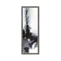 Picture of Black Abstract _GroupedProduct_Panel_Portrait_Framed_Matted_