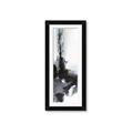 Picture of Black Abstract _GroupedProduct_Panel_Portrait_Framed_Matted_