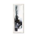 Picture of Black Abstract _GroupedProduct_Panel_Portrait_Framed_Matted_