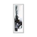 Picture of Black Abstract _GroupedProduct_Panel_Portrait_Framed_Matted_