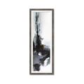 Picture of Black Abstract _GroupedProduct_Panel_Portrait_Framed_Matted_