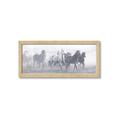 Picture of Running Horse I  _GroupedProduct_Panel_Landscape_Framed_Matted_