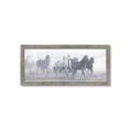 Picture of Running Horse I  _GroupedProduct_Panel_Landscape_Framed_Matted_