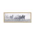 Picture of Running Horse I  _GroupedProduct_Panel_Landscape_Framed_Matted_