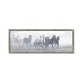 Picture of Running Horse I  _GroupedProduct_Panel_Landscape_Framed_Matted_