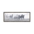 Picture of Running Horse I  _GroupedProduct_Panel_Landscape_Framed_Matted_