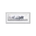 Picture of Running Horse I  _GroupedProduct_Panel_Landscape_Framed_Matted_