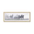 Picture of Running Horse I  _GroupedProduct_Panel_Landscape_Framed_Matted_