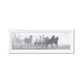 Picture of Running Horse I  _GroupedProduct_Panel_Landscape_Framed_Matted_