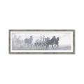 Picture of Running Horse I  _GroupedProduct_Panel_Landscape_Framed_Matted_