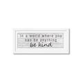 Picture of Be Kind I  _GroupedProduct_Panel_Landscape_Framed_Matted_