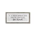 Picture of Be Kind I  _GroupedProduct_Panel_Landscape_Framed_Matted_