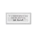 Picture of Be Kind I  _GroupedProduct_Panel_Landscape_Framed_Matted_