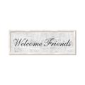 Picture of Welcome Friends I _GroupedProduct_Panel_Landscape_Framed_Matted_