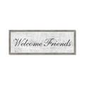 Picture of Welcome Friends I _GroupedProduct_Panel_Landscape_Framed_Matted_