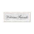 Picture of Welcome Friends I _GroupedProduct_Panel_Landscape_Framed_Matted_