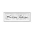 Picture of Welcome Friends I _GroupedProduct_Panel_Landscape_Framed_Matted_