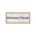 Picture of Welcome Friends II _GroupedProduct_Panel_Landscape_Framed_Matted_