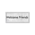 Picture of Welcome Friends II _GroupedProduct_Panel_Landscape_Framed_Matted_