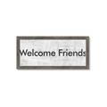Picture of Welcome Friends II _GroupedProduct_Panel_Landscape_Framed_Matted_