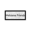 Picture of Welcome Friends II _GroupedProduct_Panel_Landscape_Framed_Matted_
