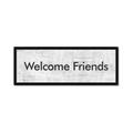 Picture of Welcome Friends II _GroupedProduct_Panel_Landscape_Framed_Matted_