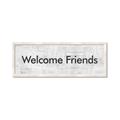 Picture of Welcome Friends II _GroupedProduct_Panel_Landscape_Framed_Matted_