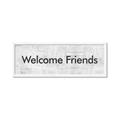 Picture of Welcome Friends II _GroupedProduct_Panel_Landscape_Framed_Matted_