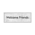 Picture of Welcome Friends II _GroupedProduct_Panel_Landscape_Framed_Matted_